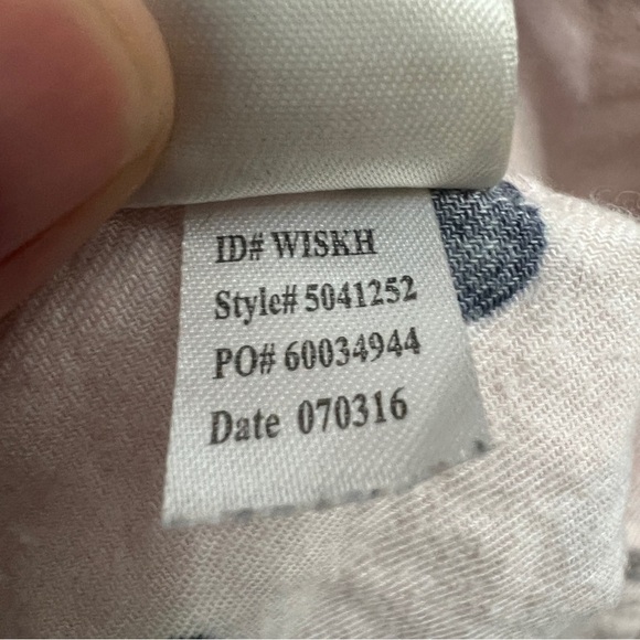 Kate Spade Dream a Little Dream Collection Pink Polka Dot Flannel Robe, M - Picture 6 of 7